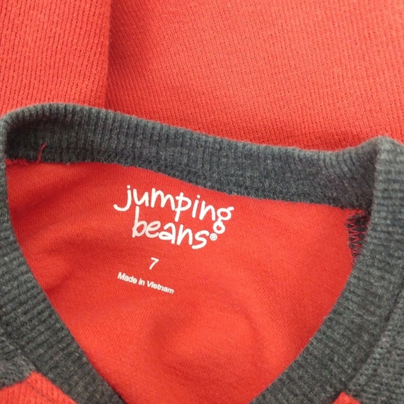 Red and Gray long sleeve tee - Picture 2 of 7